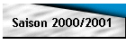 Saison 2000/2001