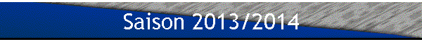 Saison 2013/2014