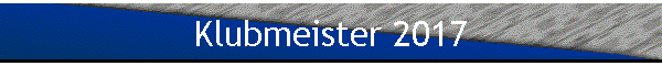 Klubmeister 2017